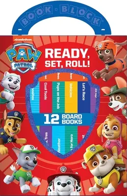 Nickelodeon Paw Patrol: Auf die Plätze, fertig, los! 12 Pappbücher - Nickelodeon Paw Patrol: Ready, Set, Roll! 12 Board Books
