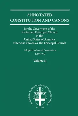 Kommentierte Konstitutionen und Kanones Band 2 - Annotated Constitutions and Canons Volume 2