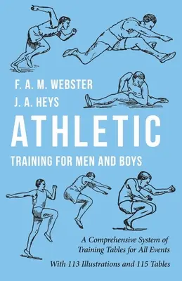 Athletiktraining für Männer und Jungen - Ein umfassendes System von Trainingstabellen für alle Disziplinen: Mit 113 Illustrationen und 115 Tabellen - Athletic Training for Men and Boys - A Comprehensive System of Training Tables for All Events: With 113 Illustrations and 115 Tables