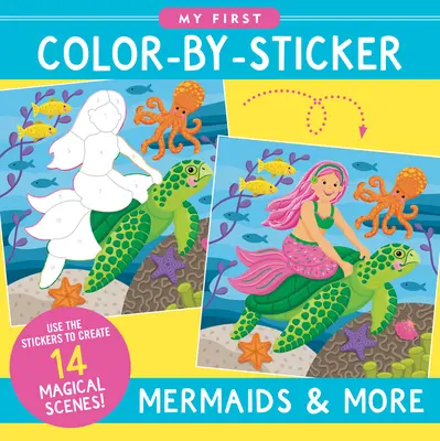 Color-By-Sticker - Meerjungfrauen und mehr - Color-By-Sticker - Mermaids & More