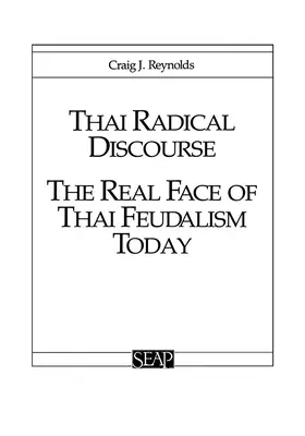 Thailändischer radikaler Diskurs - Thai Radical Discourse