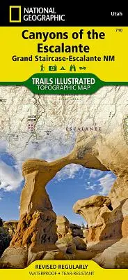 Canyons of the Escalante Karte [Grand Staircase-Escalante National Monument] - Canyons of the Escalante Map [Grand Staircase-Escalante National Monument]