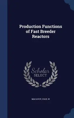 Produktionsfunktionen von Schnellen Brutreaktoren - Production Functions of Fast Breeder Reactors