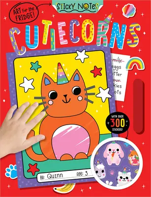 Sticky Notes Cutiecorns Malbuch - Sticky Notes Cutiecorns Coloring Book