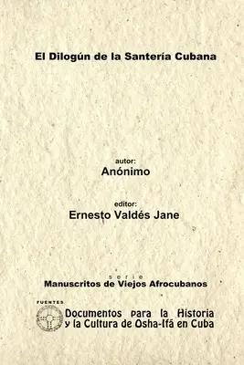 Das Dilogn der kubanischen Santera. Santera Annima Notizbuch. - El Dilogn de la Santera Cubana. Libreta de Santera Annima.