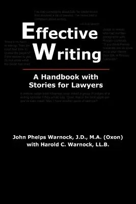 Effektives Schreiben: Ein Handbuch mit Geschichten für Juristen - Effective Writing: A Handbook with Stories for Lawyers