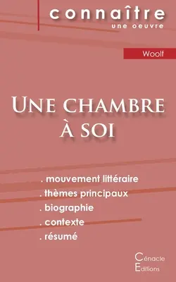 Vorlesungsfolien Une chambre soi de Virginia Woolf (Literarische Analyse des Werks und vollständige Analyse) - Fiche de lecture Une chambre  soi de Virginia Woolf (Analyse littraire de rfrence et rsum complet)