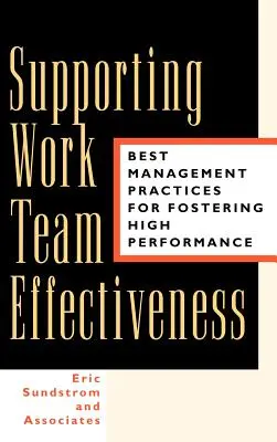 Unterstützung der Effektivität von Arbeitsteams: Bewährte Managementpraktiken zur Förderung hoher Leistung - Supporting Work Team Effectiveness: Best Management Practices for Fostering High Performance