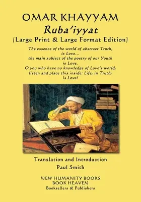 OMAR KHAYYAM Ruba'iyyat: (Großdruck und großformatige Ausgabe) - OMAR KHAYYAM Ruba'iyyat: (Large Print & Large Format Edition)