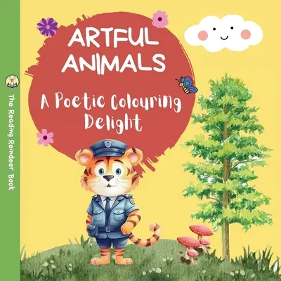 Kunstvolle Tiere: Ein poetisches Ausmalvergnügen - Artful animals: A Poetic Colouring Delight