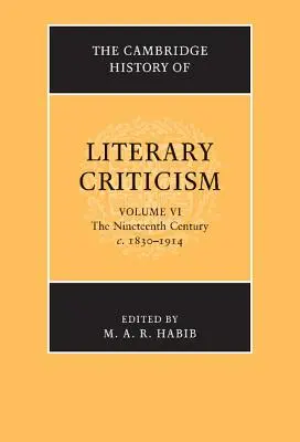 Die Cambridge Geschichte der Literaturkritik: Band 6, Neunzehntes Jahrhundert, ca. 1830-1914 - The Cambridge History of Literary Criticism: Volume 6, the Nineteenth Century, C.1830-1914