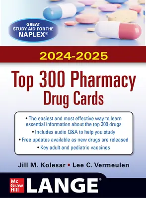 McGraw-Hill's 2024/2025 Top 300 Medikamentenkarten für Apotheken - McGraw Hill's 2024/2025 Top 300 Pharmacy Drug Cards