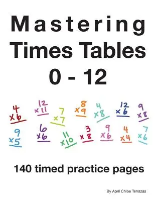 Meistern des Einmaleins 0 - 12 - Mastering Times Tables 0 - 12