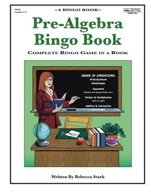 Vor-Algebra Bingo Buch: Komplettes Bingo-Spiel in einem Buch - Pre-Algebra Bingo Book: Complete Bingo Game In A Book