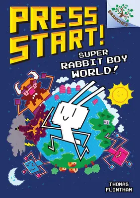 Super Rabbit Boy World!: Ein Zweigbuch (Press Start! #12) (Bibliotheksausgabe) - Super Rabbit Boy World!: A Branches Book (Press Start! #12) (Library Edition)