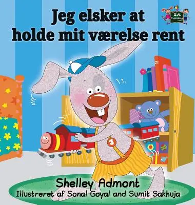 Ich liebe es, mein Zimmer sauber zu halten: Dänische Ausgabe - I Love to Keep My Room Clean: Danish Edition