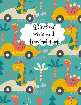 Dinosaurier-Notizbuch zum Schreiben und Zeichnen - Dinosaur write and draw notebook