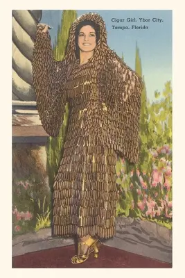 Jahrgangsjournal Zigarrenmädchen, Ybor City, Florida - Vintage Journal Cigar Girl, Ybor City, Florida