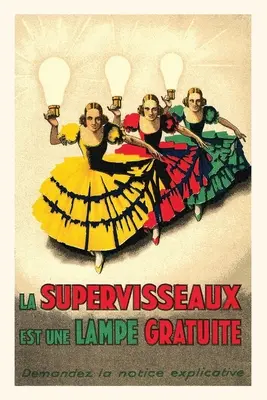 Jahrgangsjournal Flamenco-Tänzerinnen mit Glühbirnen - Vintage Journal Flamenco Dancers with Light Bulbs