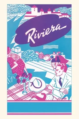 Jahrgangsjournal Riviera-Reiseposter - Vintage Journal Riviera Travel Poster