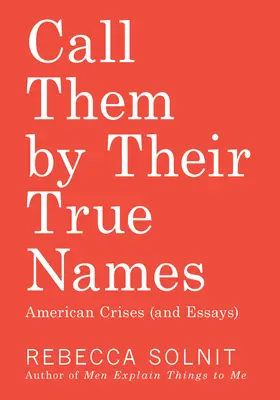 Nennt sie bei ihren wahren Namen: Amerikanische Krisen (und Essays) - Call Them by Their True Names: American Crises (and Essays)