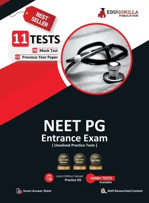 NEET PG Entrance Exam Preparation Book 2023 - 8 Mock Tests und 3 Previous Year Papers (3300 ungelöste objektive Fragen) mit freiem Zugang zum Online-Test - NEET PG Entrance Exam Preparation Book 2023 - 8 Mock Tests and 3 Previous Year Papers (3300 Unsolved Objective Questions) with Free Access To Online T