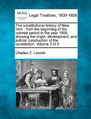 Die Verfassungsgeschichte von New York: vom Beginn der Kolonialzeit bis zum Jahr 1905, mit Darstellung der Entstehung, Entwicklung und Rechtsprechung - The constitutional history of New York: from the beginning of the colonial period to the year 1905, showing the origin, development, and judicial cons