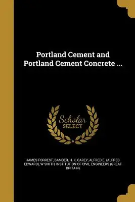 Portlandzement und Portlandzementbeton ... - Portland Cement and Portland Cement Concrete ...