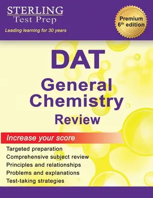 Sterling Test Prep DAT Allgemeine Chemie Wiederholung: Vollständige Fachüberprüfung - Sterling Test Prep DAT General Chemistry Review: Complete Subject Review