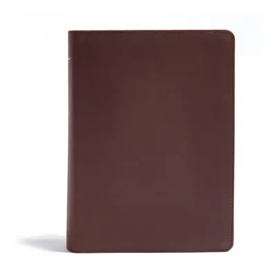 CSB Er liest die Wahrheit Bibel, Braunes echtes Leder: Schwarze Schrift, breite Ränder, Platz für Notizen, Lesepläne, genähter Einband, zwei Lesebändchen, leicht lesbar - CSB He Reads Truth Bible, Brown Genuine Leather: Black Letter, Wide Margins, Notetaking Space, Reading Plans, Sewn Binding, Two Ribbon Markers, Easy-T