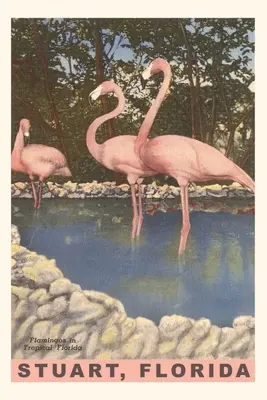 Jahrgangsjournal Flamingos, Stuart, Florida - Vintage Journal Flamingos, Stuart, Florida
