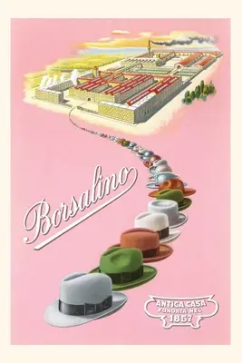Jahrgangsjournal Borsalino Hutfabrik - Vintage Journal Borsalino Hat Factory