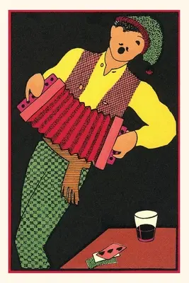 Jahrgangsjournal Französischer Konzertina-Spieler - Vintage Journal French Concertina Player