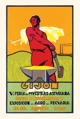 Jahrgangsjournal Mann mit Amboss, Gijon - Vintage Journal Man with Anvil, Gijon