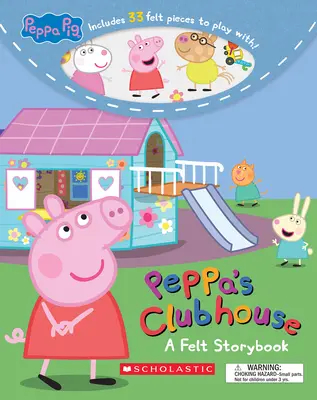 Peppa's Clubhouse (Peppa Pig) (Media Tie-In): Ein Märchenbuch aus Filz - Peppa's Clubhouse (Peppa Pig) (Media Tie-In): A Felt Storybook