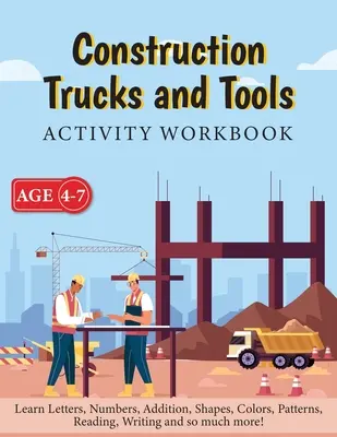 Baufahrzeuge und Werkzeuge - Activity Workbook - Construction Trucks and Tools - Activity Workbook