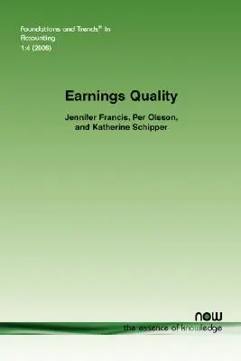 Qualität der Erträge - Earnings Quality