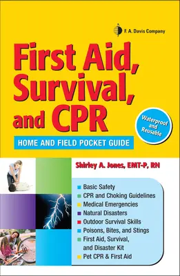 Erste Hilfe, Überleben und HLW: Pocket Guide für zu Hause und unterwegs - First Aid, Survival, and CPR: Home and Field Pocket Guide