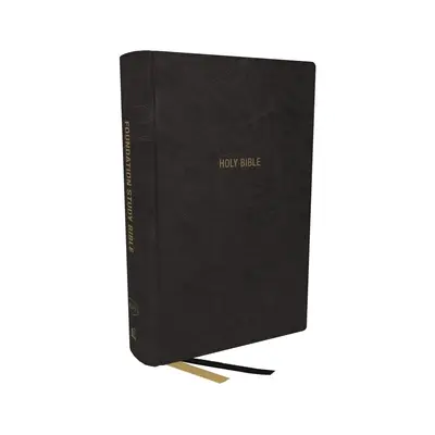 Kjv, Foundation Study Bible, Großdruck, lederweich, schwarz, rote Schrift, Komfortdruck: Heilige Bibel, King James Version - Kjv, Foundation Study Bible, Large Print, Leathersoft, Black, Red Letter, Comfort Print: Holy Bible, King James Version