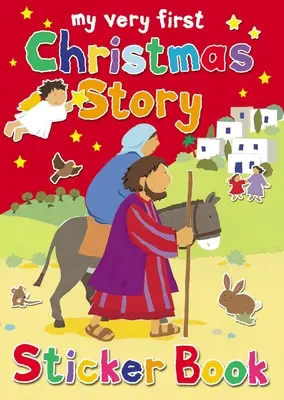 Meine allererste Weihnachtsgeschichte Stickerbuch - My Very First Christmas Story Sticker Book