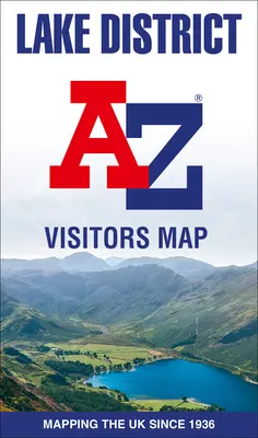 Lake District A-Z Besucher Karte - Lake District A-Z Visitors Map