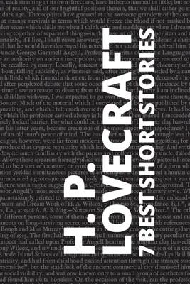 Die 7 besten Kurzgeschichten von H. P. Lovecraft - 7 best short stories by H. P. Lovecraft
