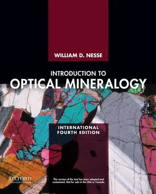 Einführung in die optische Mineralogie (Nesse William (University of Northern Colorado)) - Introduction to Optical Mineralogy (Nesse William (University of Northern Colorado))