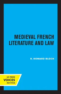 Französische Literatur und Recht des Mittelalters - Medieval French Literature and Law