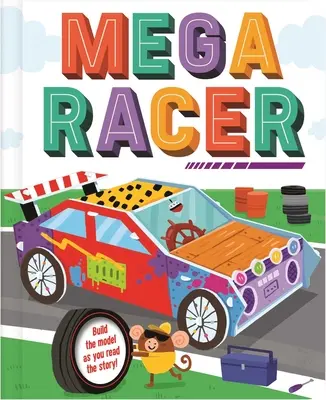 Mega Racer: Baue das Modellauto, während du die Geschichte liest - Mega Racer: Build the Model Car as You Read the Story