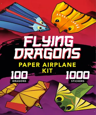 Flying Dragons Papierflieger-Bausatz - Flying Dragons Paper Airplane Kit