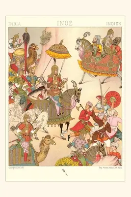 Jahrgangsjournal Moghul-Miniatur - Vintage Journal Moghul Miniature