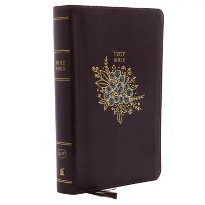 KJV, Luxus-Referenzbibel, Großdruck im persönlichen Format, Kunstleder, Burgunder, Index, Red Letter Edition - KJV, Deluxe Reference Bible, Personal Size Giant Print, Imitation Leather, Burgundy, Indexed, Red Letter Edition