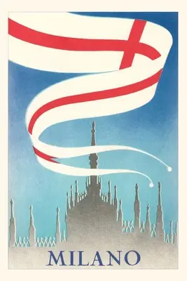 Jahrgangsjournal Mailand Reiseposter - Vintage Journal Milan Travel Poster