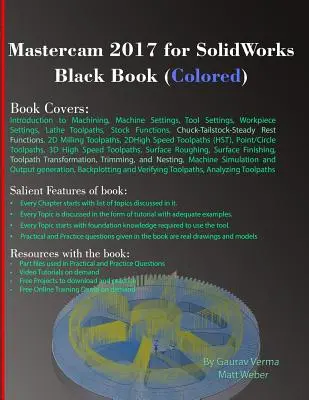 Mastercam 2017 für SolidWorks Schwarzbuch (farbig) - Mastercam 2017 for SolidWorks Black Book (Colored)